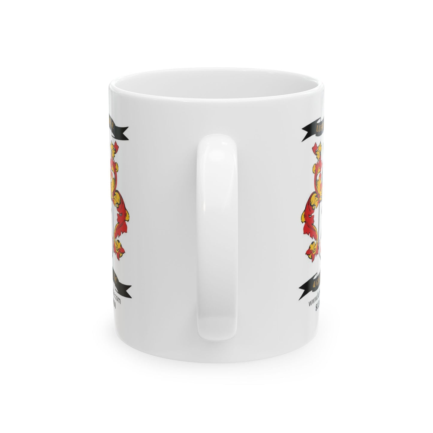 Lufriu marble and granite full color coffee mug.