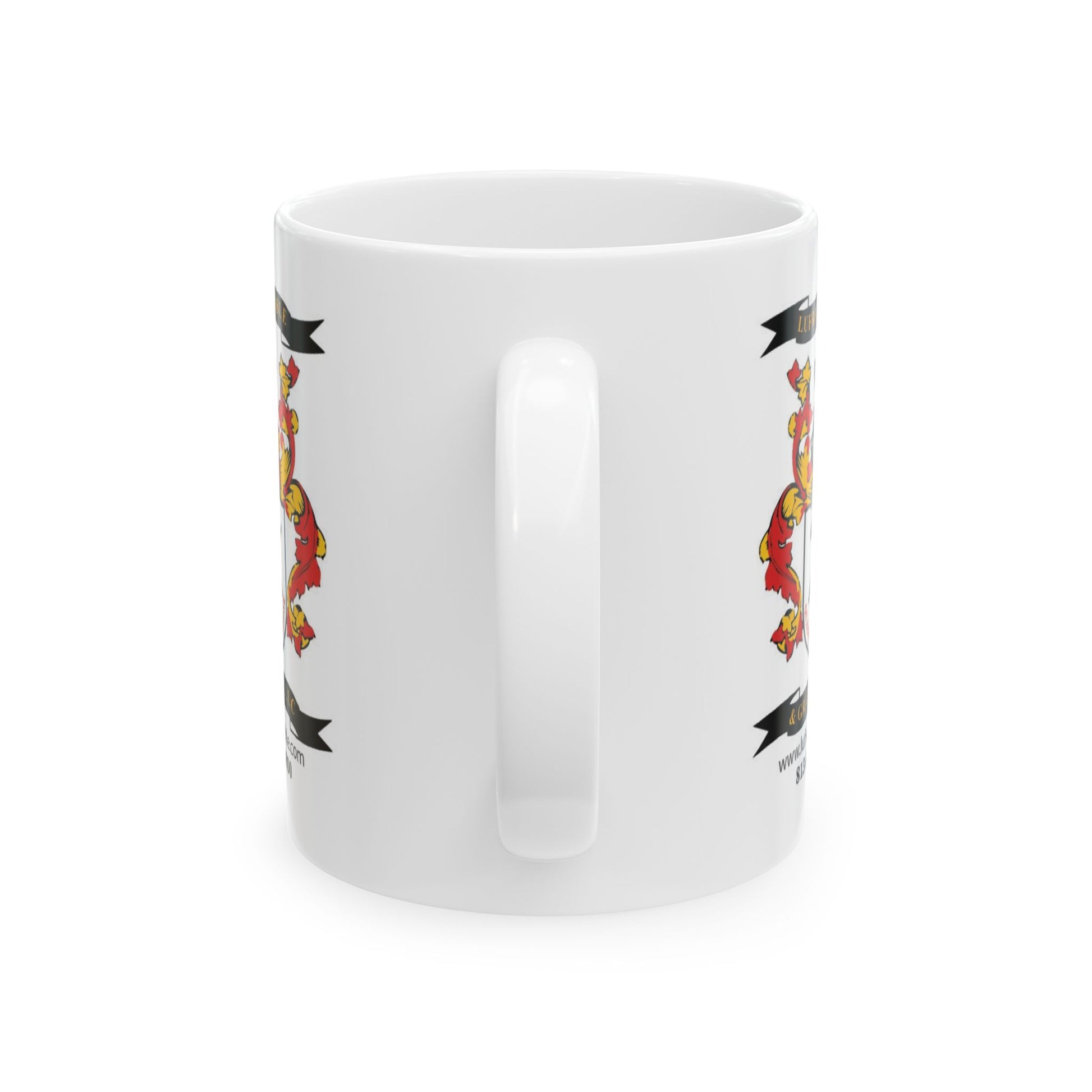 Lufriu marble and granite full color coffee mug.