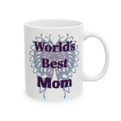 “World’s Best Mom” Butterfly Mug