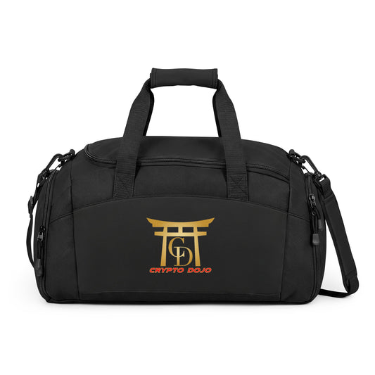 Crypto Dojo Logo Gym Bag – Black