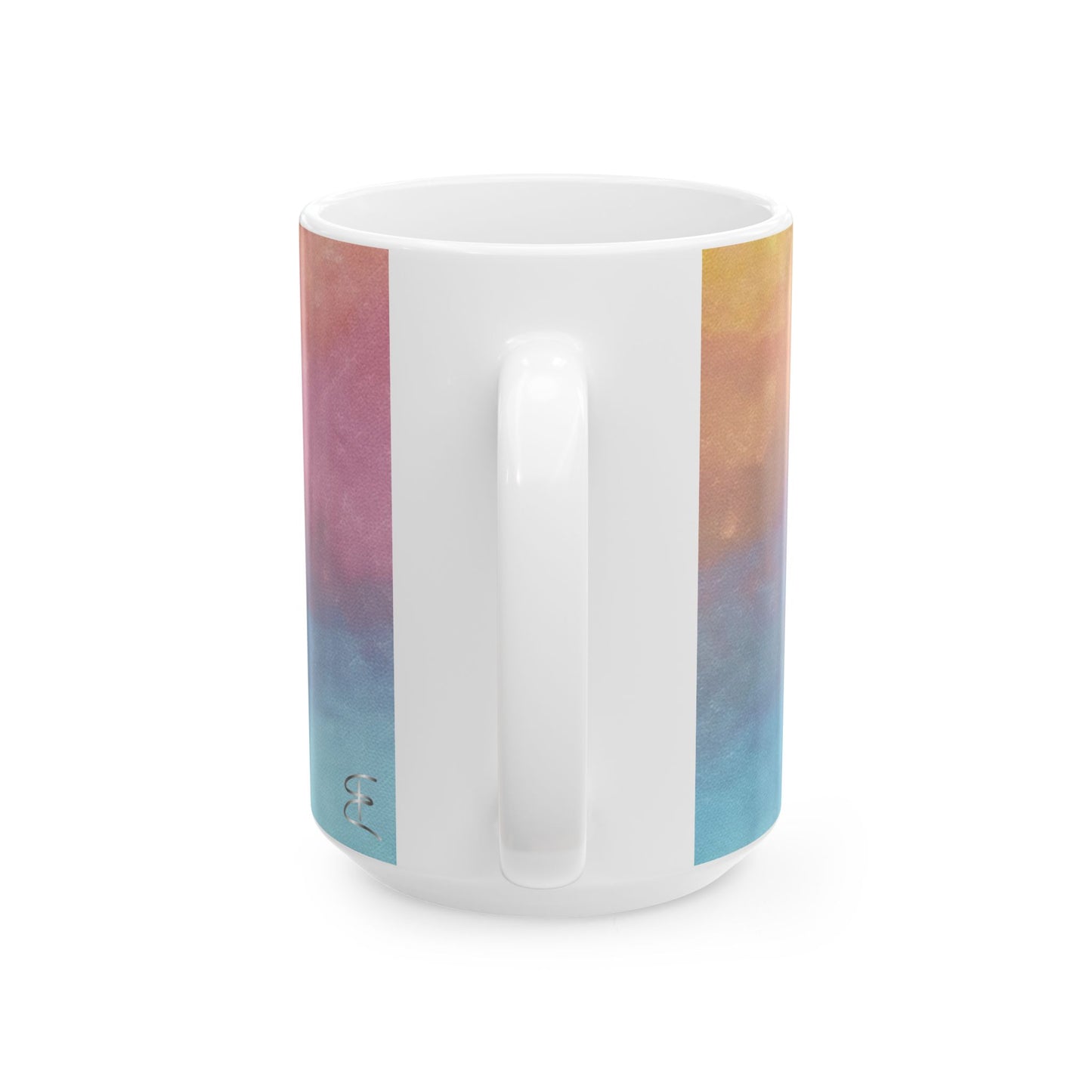 Artful Ombre Sunrise Mug