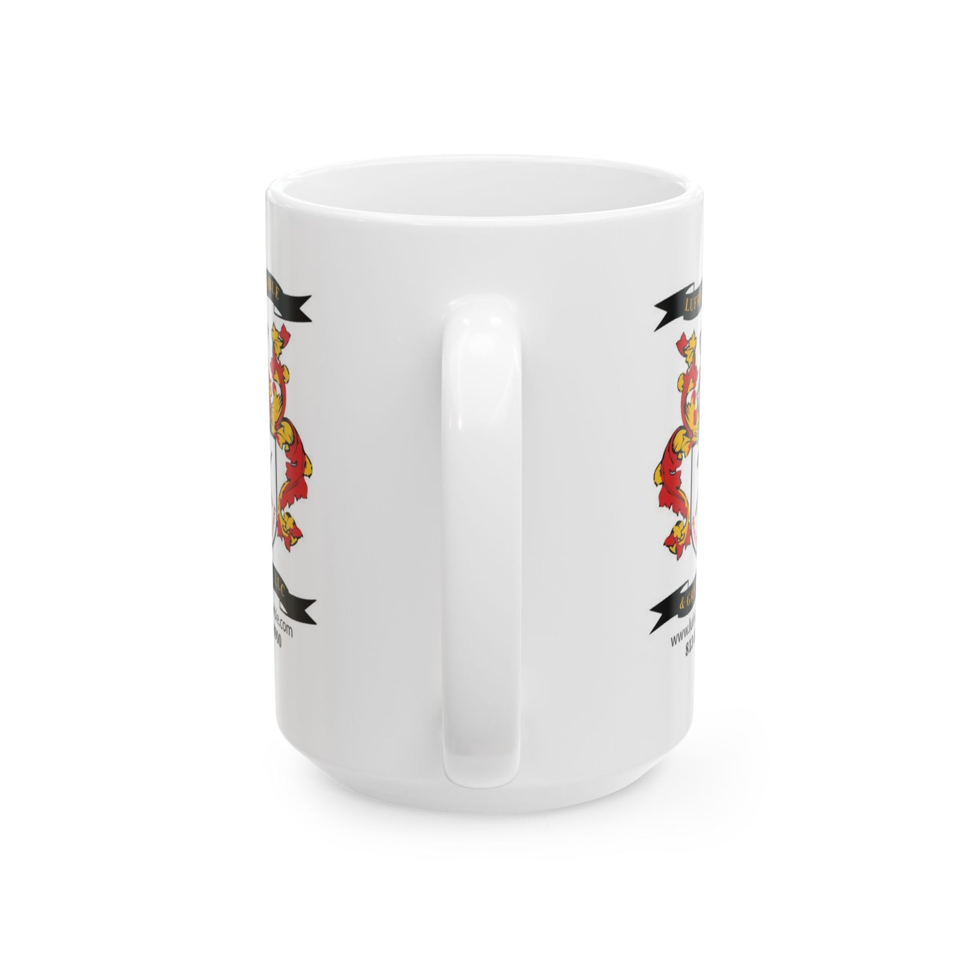 Lufriu marble and granite full color coffee mug.