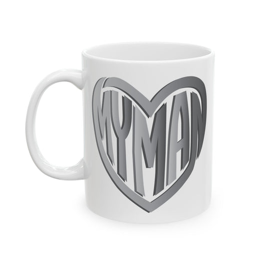 My Man in My Heart | Ceramic Mug Steal Addition
