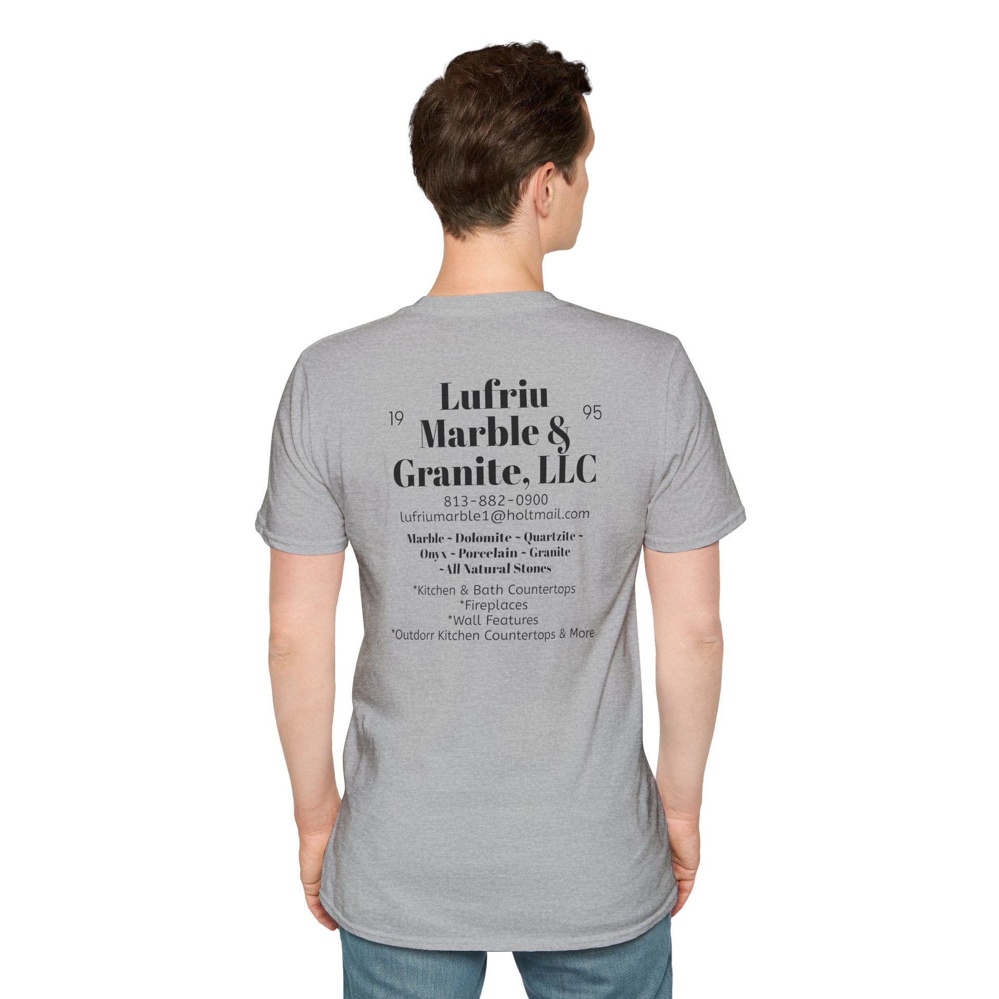 Lufriu logo soft style t-shirt.