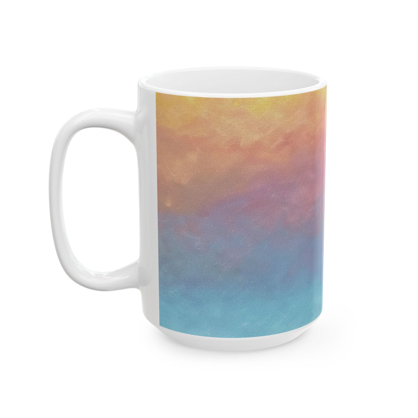 Artful Ombre Sunrise Mug