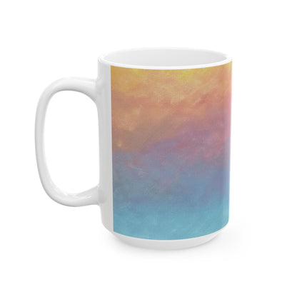 Artful Ombre Sunrise Mug