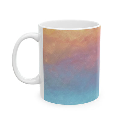 Artful Ombre Sunrise Mug