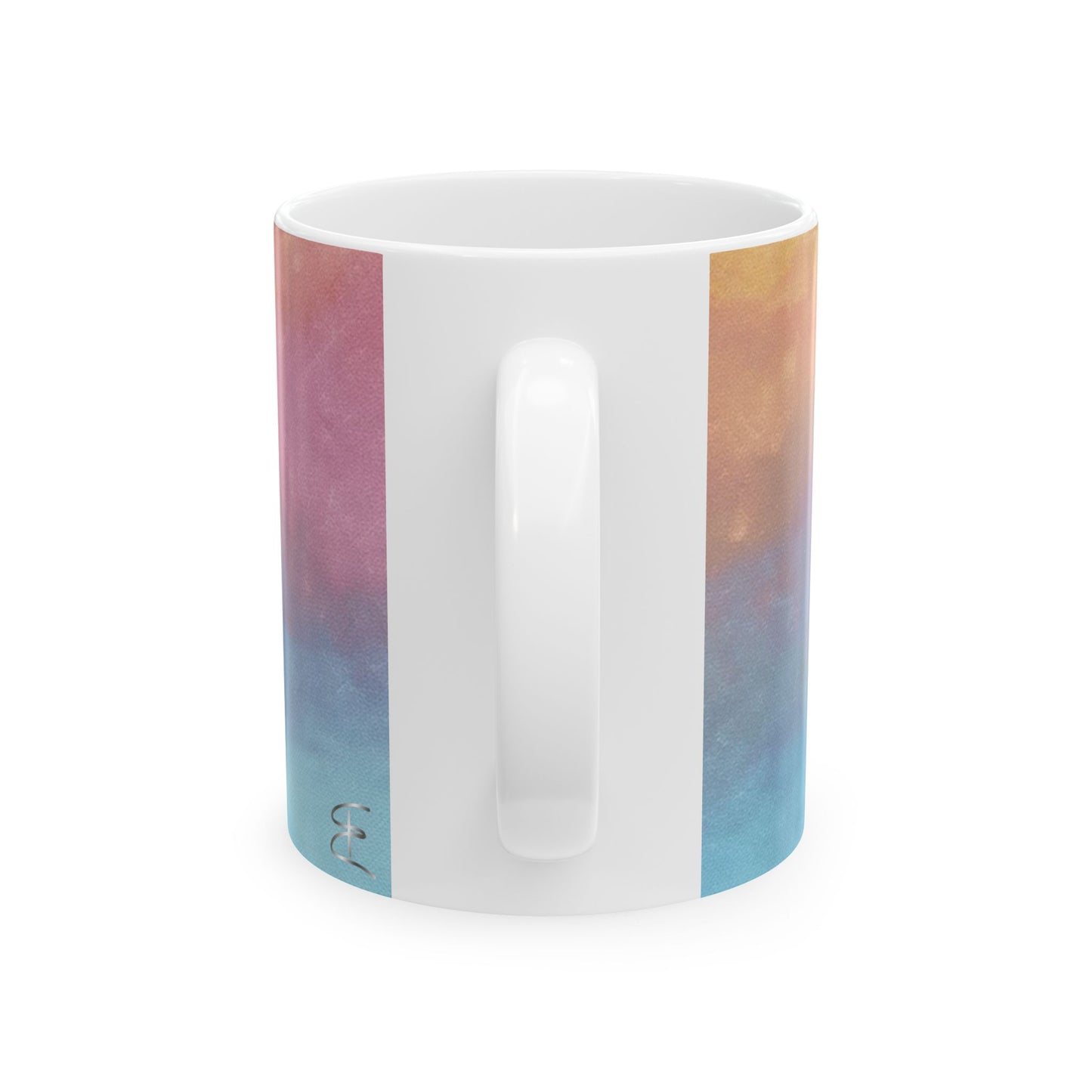 Artful Ombre Sunrise Mug