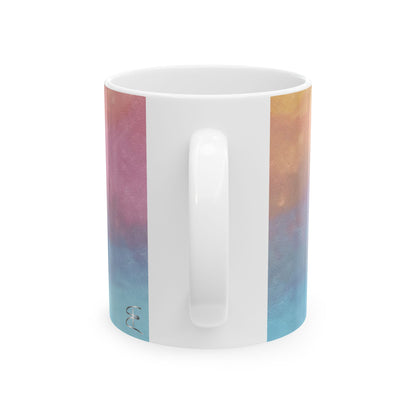 Artful Ombre Sunrise Mug