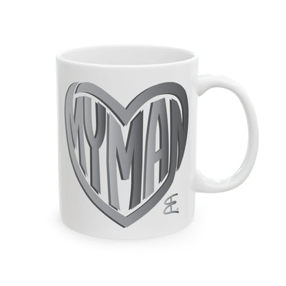 My Man in My Heart | Ceramic Mug Steal Addition
