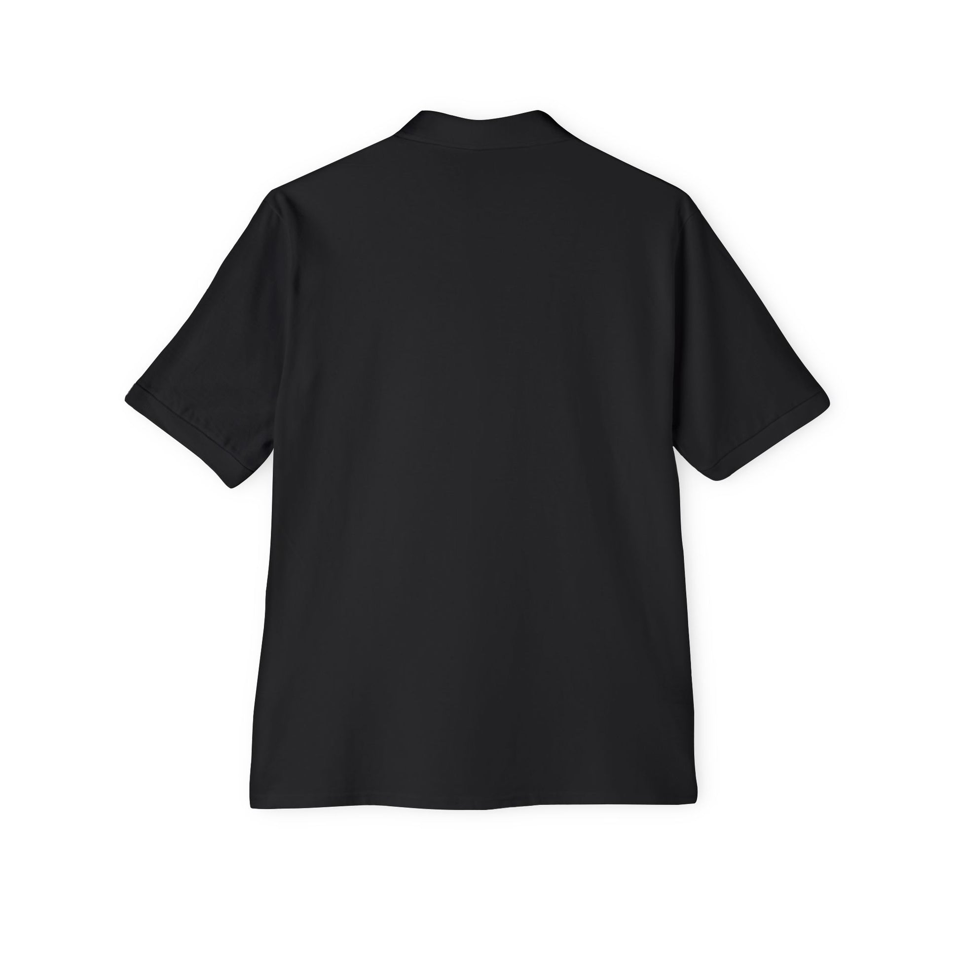 Black Crypto Dojo embroidered polo shirt.