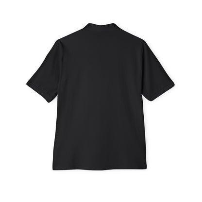 Black Crypto Dojo embroidered polo shirt.