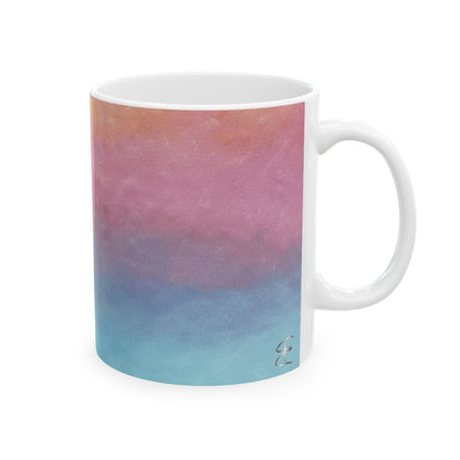 Artful Ombre Sunrise Mug