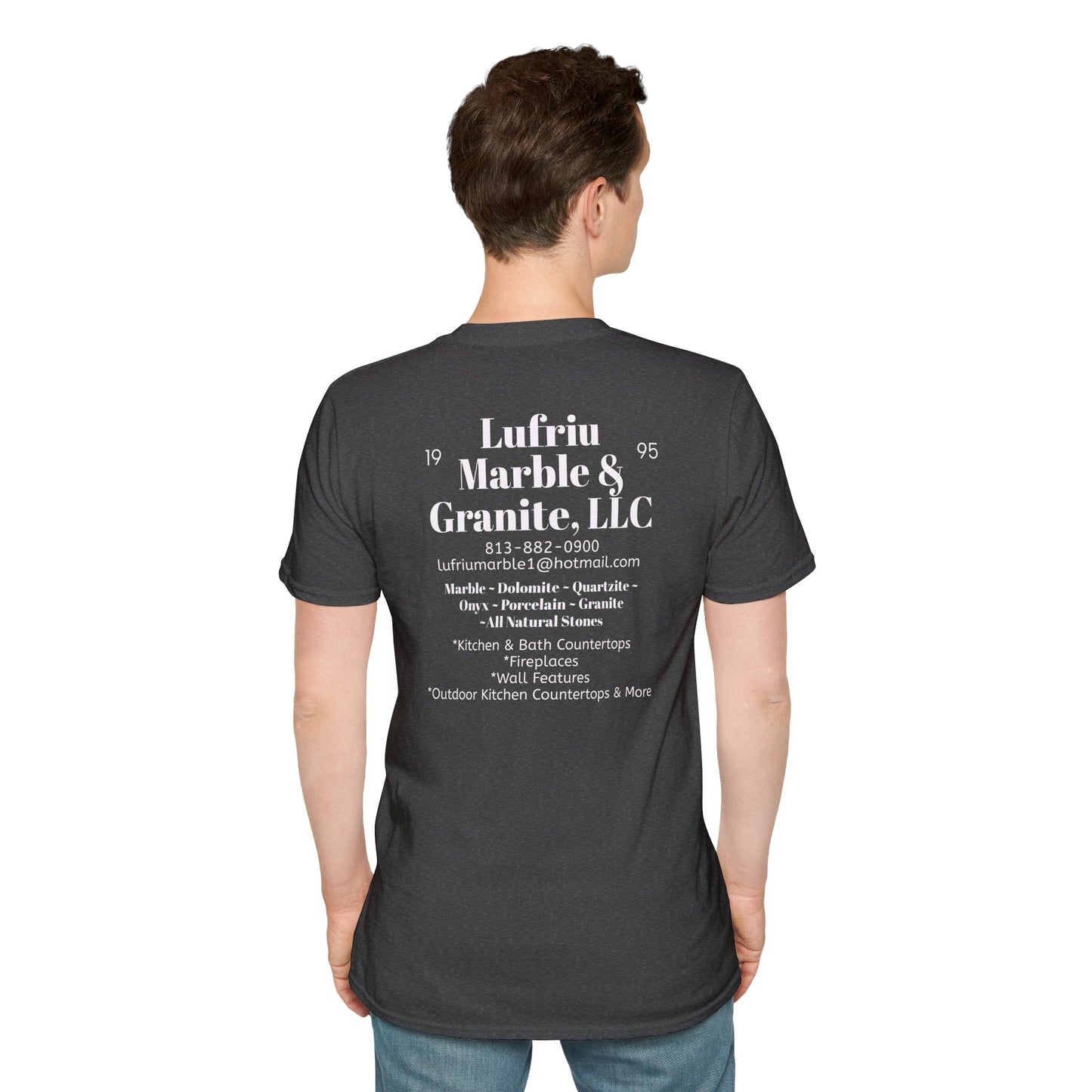 Lufriu logo soft style t-shirt.