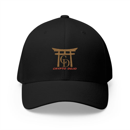 Crypto Dojo Logo Baseball Cap – Black