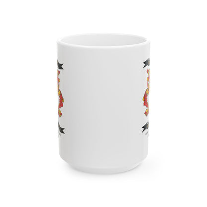 Lufriu marble and granite full color coffee mug.