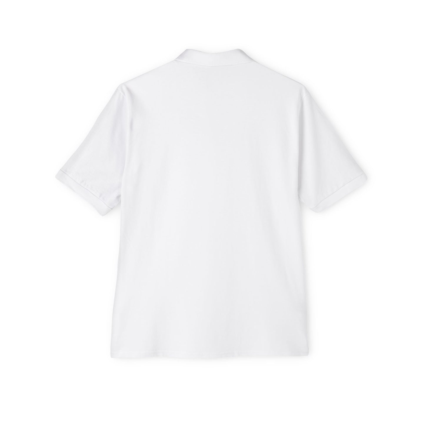 Black Crypto Dojo embroidered polo shirt.